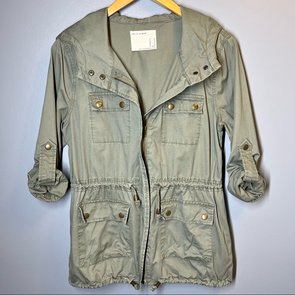 Life in Progress Utility Cargo Anorak Jacket - Picture 4 of 10